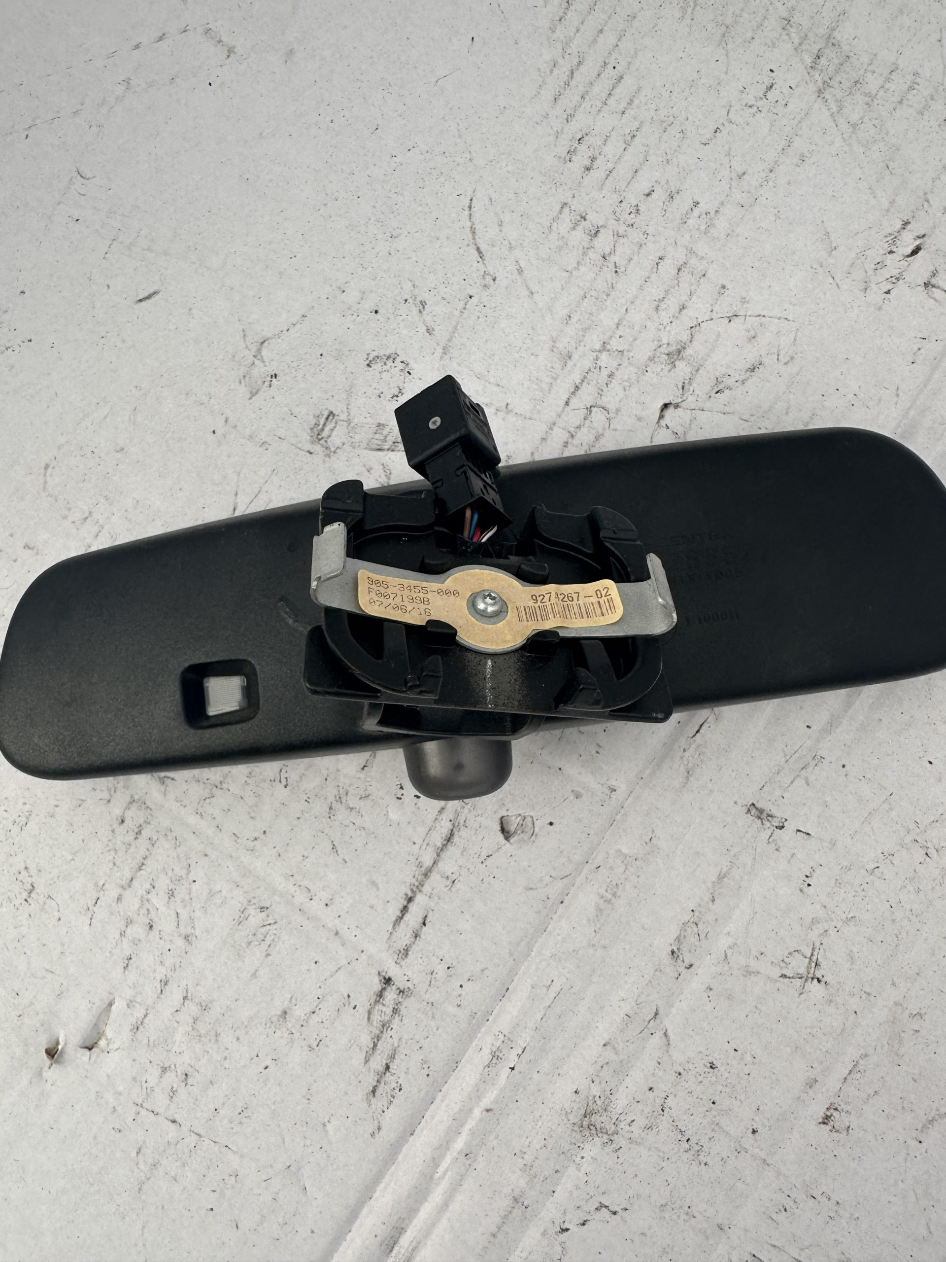 BMW 520D 5 SERIES F10 2016 INTERIOR REAR VIEW MIRROR - Image 2