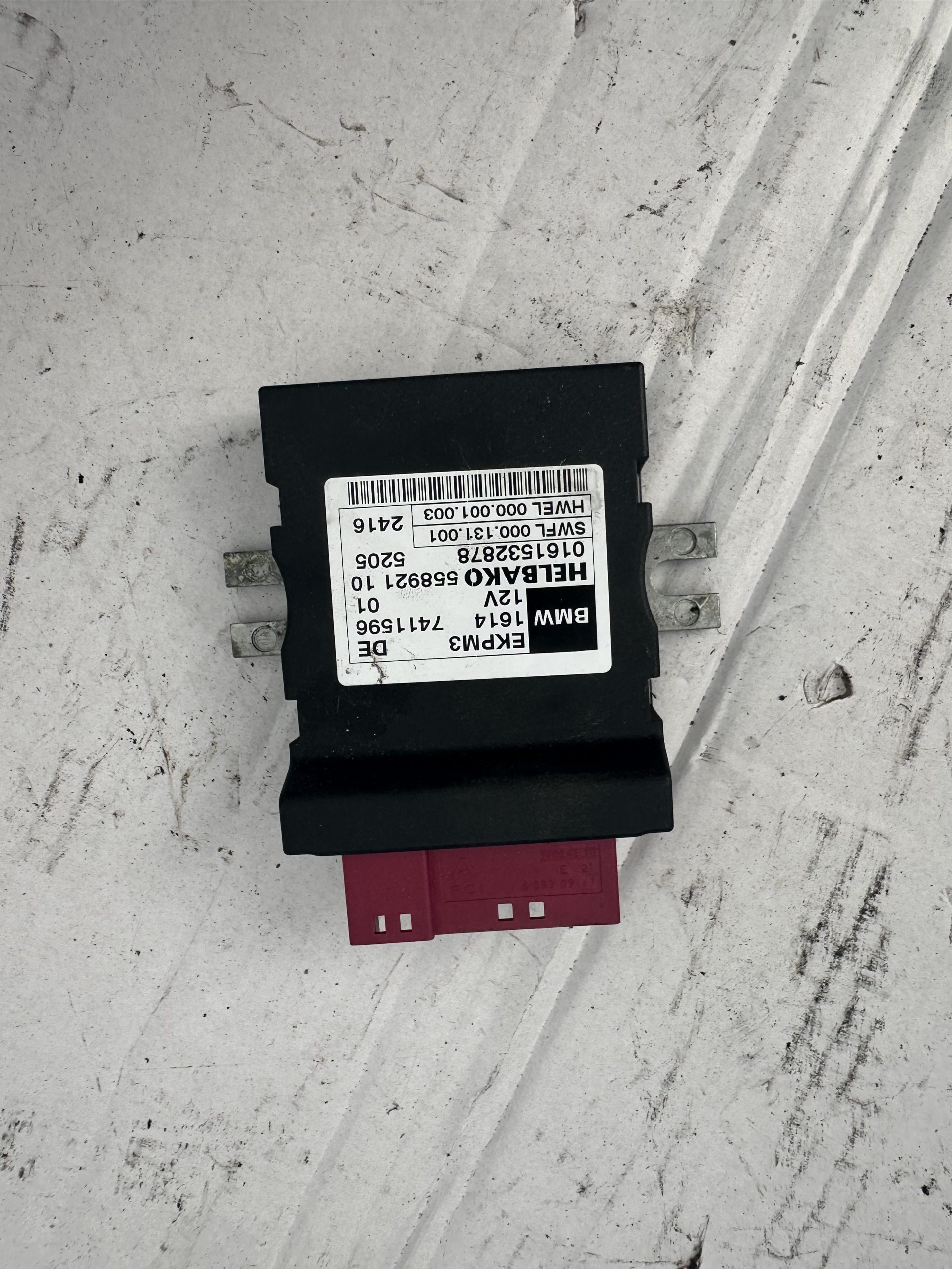 BMW 1 2 3 4 5 6 7 SERIES F MODELS FUEL PUMP CONTROL MODULE UNIT 7411596