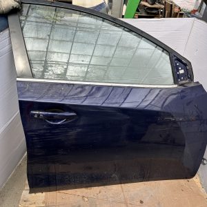 NISSAN PULSAR MK3 2013-2018 DRIVER SIDE RIGHT FRONT DOOR IN BLUE
