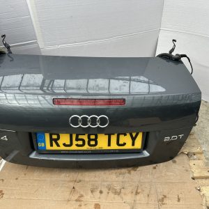 Audi A4 Convertible 2.0T 8p 2006-12 Boot Lid Black