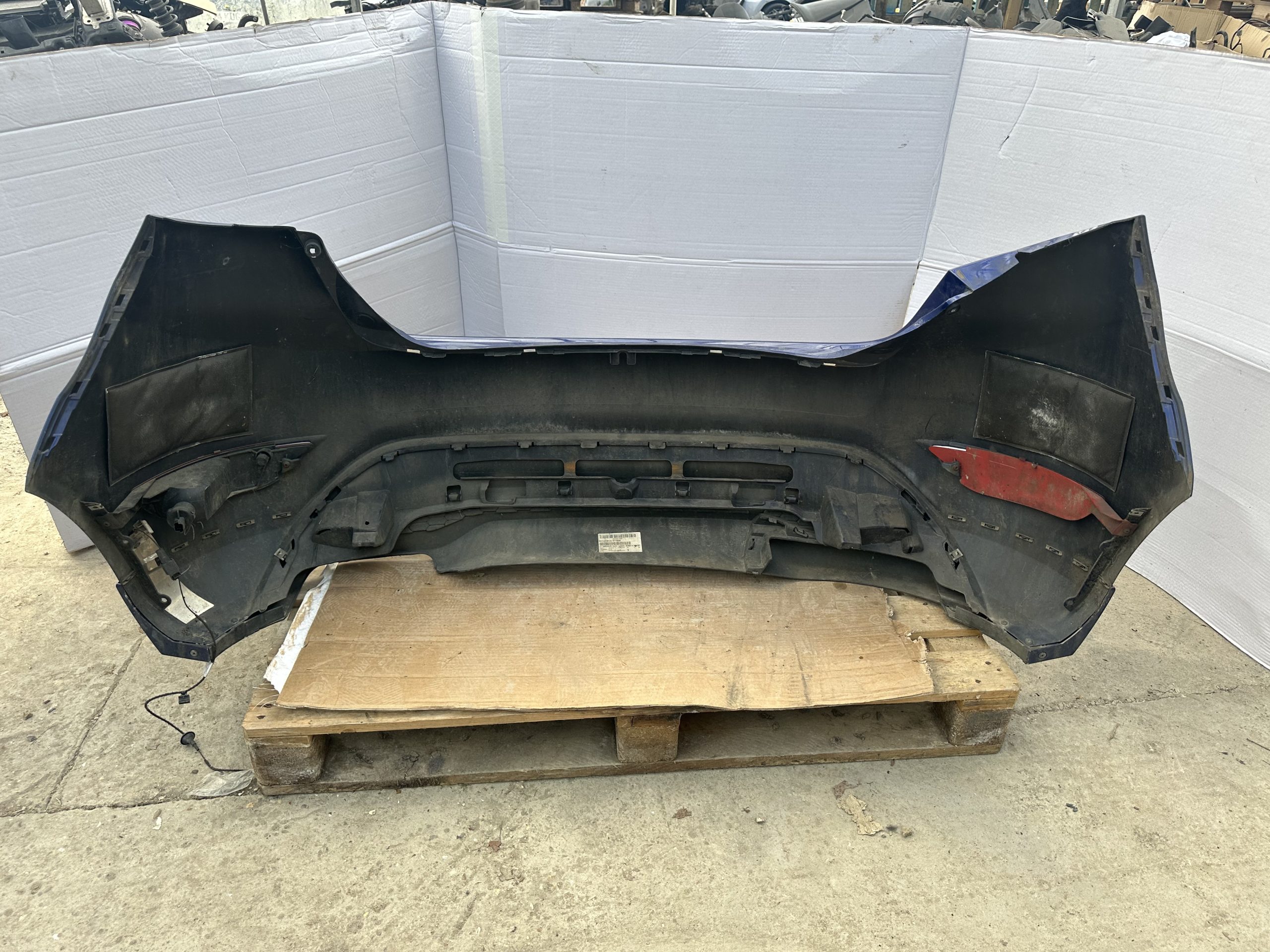 FORD FIESTA MK7 REAR BUMPER MET/BLUE 2013-2017 - Image 2